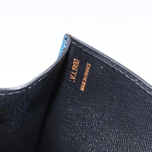 LOUIS VUITTON Epi Art Deco Clutch Bag Blue - Picture 13 of 16